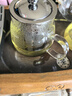 金灶（KAMJOVE）泡茶壺飄逸杯 耐熱玻璃茶具功夫辦公室花茶壺 茶水分離杯茶壺家用 A-02 500ml 曬單實(shí)拍圖