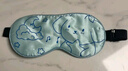 宜家依 兒童小學(xué)生睡眠專(zhuān)用真絲眼罩遮光可調節午睡覺(jué)桑蠶絲午睡 卡通貓 曬單實(shí)拍圖