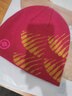 NOTHOMME戶外潮牌綿羊毛刺繡logo帽子自發(fā)熱腈綸保暖針織冷帽 莧菜紅 S(52-58) 曬單實(shí)拍圖