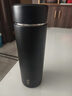 純陶瓷內膽保溫杯非涂層可裝中藥茶水分離水杯子戶(hù)外車(chē)載辦公杯子 典雅黑 曬單實(shí)拍圖