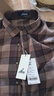富鋌【100%棉加厚磨毛】秋季男士襯衫男長(cháng)袖保暖格紋簡(jiǎn)約男裝襯衣男  曬單實(shí)拍圖