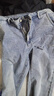 增致牛仔（zengzhi）2025夏季薄款九分男士牛仔褲男薄款休閑寬松直筒微彈青少年褲子男 曬單實(shí)拍圖