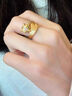 媞陌九尾靈狐」法式復古中古金色小狐貍戒指新款秋冬時(shí)尚百搭指環(huán) 狐貍戒指 曬單實(shí)拍圖