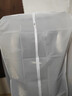 沐家（MUJIA）防塵罩落地衣架簡(jiǎn)易單雙桿遮衣罩大衣物掛衣罩收納防塵袋 半透明90*50*150cm[不含衣架] 曬單實(shí)拍圖
