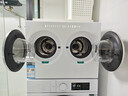 海信（Hisense）璀璨棉花糖三筒E8Q-2 全家筒洗衣機 4合1熱泵洗烘活水健康自由組合 懶人0手洗WH130E8Q-2+WV20W 曬單實(shí)拍圖