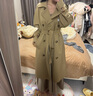 麓格立風(fēng)衣外套女卡其色裝春秋款女士2025新款高個(gè)子韓版秋季大衣中長(cháng)款 高質(zhì)量卡其色風(fēng)衣 M 曬單實(shí)拍圖
