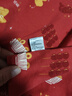 童泰（TONGTAI）寶寶秋衣套裝春秋季純棉兒童內衣男女童秋褲新年家居服紅色110cm 曬單實(shí)拍圖