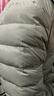 坦博爾輕薄羽絨服女短款連帽百搭休閑秋冬女士外套 珍珠月灰 M(165) 曬單實(shí)拍圖