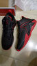 喬丹格蘭男鞋春秋冬透氣防臭運動(dòng)鞋休閑白色特大碼皮面防水跑步鞋加絨波鞋 10086黑紅-加絨加厚棉鞋 42 曬單實(shí)拍圖