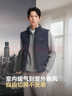 波司登（BOSIDENG）25新款90鵝絨輕薄羽絨服男短款立領(lǐng)商務(wù)通勤馬甲背心B250134101 【趨勢推薦】醉夢(mèng)藍|5419 L 180/100A 體重約140-155斤 曬單實(shí)拍圖