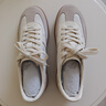 百麗休閑運動(dòng)板鞋男復古撞色德訓鞋A2023CM5 白/灰-網(wǎng)面 40 曬單實(shí)拍圖
