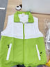 雷薩狼教培馬甲工作服定制印logo幼兒園托管教育培訓午托班老師工裝背心 T161果綠 2XL 曬單實(shí)拍圖