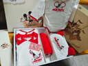 迪士尼（Disney）進(jìn)口品牌新生兒禮盒嬰兒服裝純棉套裝新生兒滿(mǎn)月禮品0-3個(gè)月用品 迪士尼喜樂(lè )米奇-四季-26件套 59cm (適合0-3個(gè)月)新生禮/滿(mǎn)月禮 曬單實(shí)拍圖