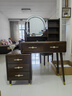 梵艾奇 中古風(fēng)梳妝臺臥室斗柜一體2025新款實(shí)木框化妝臺現代簡(jiǎn)約化妝桌 Z501+X152 智能鏡+妝凳+三抽柜 曬單實(shí)拍圖
