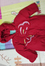 巴拉巴拉童裝兒童羽絨服女童2025新款紅色拜年服寶寶女寶保暖春裝國風(fēng)外套 曬單實(shí)拍圖