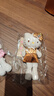 三麗鷗（SANRIO）NIC長(cháng)腿棕色豹紋HelloKitty愛(ài)心扣 毛絨玩具生日生日禮物 曬單實(shí)拍圖