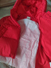 巴拉巴拉童裝兒童羽絨服男童女童2025新款春裝拜年服紅色國風(fēng)寶寶外套加厚 曬單實(shí)拍圖