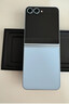 三星（SAMSUNG）ZFlip6折疊屏手機展機雙卡雙待國行正品原裝智能AI翻蓋 夏沫藍 12GB+256GB 曬單實(shí)拍圖