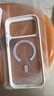 藍猩先生適用蘋(píng)果17Promax手機殼 iPhone17promax保護殼AI按鍵橙標膚感磁吸防滑親膚防摔手機保護套 白 曬單實(shí)拍圖