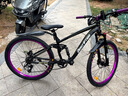 DESCRIPTIONDES減震軟尾山地越野學(xué)生單盤(pán)變速男女軟尾自行車(chē)油剎 黑紫色線(xiàn)剎單盤(pán)鎖死前叉 26寸8速 曬單實(shí)拍圖