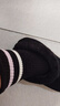都市麗人襪子女春夏純棉條紋中筒襪女士無(wú)骨縫配鯊魚(yú)褲運動(dòng)中筒襪 曬單實(shí)拍圖