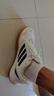 沃特（VOIT）乒乓球男減震夏季透氣跑步休閑鞋防滑耐磨羽毛球運動(dòng)鞋網(wǎng)球訓練鞋 白黑 45 曬單實(shí)拍圖