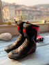 DAINESE/丹尼斯 TORQUE 扭矩3摩托車(chē)騎行靴男賽道機車(chē)競速賽車(chē)鞋公路外靴 31J/黑-紅(NEXUS 2 男款) 40 曬單實(shí)拍圖