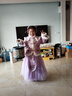 萌菓貓漢服女童2025新款冬裝加絨中國風(fēng)公主裙兒童古裝裙子小女孩唐裝裙 2233紫色加絨 130 曬單實(shí)拍圖