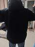 MUJI男式 風(fēng)帽 夾克 男士外套長(cháng)袖25年秋冬新品  黑色 L 曬單實(shí)拍圖