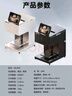 億瓦(EVEBOT)3D咖啡拉花打印機酸奶口布彩色二次元文創(chuàng  )圖案美食食品打印機臺式全自動(dòng)AI藏頭詩(shī)餐飲酒店 【黑色】EB-FC1彩色款（含彩色墨盒） 曬單實(shí)拍圖