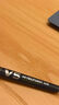 百樂(lè )（PILOT）【熱門(mén)商品】BXC-V5直液式走珠筆大V5中性水筆0.5簽字筆學(xué)生考試刷題辦公文具升級版可換墨膽 黑色 曬單實(shí)拍圖
