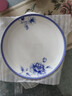 錦秋堂景德鎮陶瓷器 青花家用骨瓷餐具餐盤(pán)盤(pán)子 單盤(pán)單碟單買(mǎi) 一覽芳華 深盤(pán)(菜盤(pán)） 1個(gè) 8英寸 曬單實(shí)拍圖