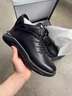 格蘭里(GELANLI)2025冬季新款高幫男鞋牛皮休閑鞋潮牌運動(dòng)鞋輕奢鞋子男 黑色單鞋-高端男鞋 40 曬單實(shí)拍圖