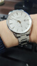 羅西尼（ROSSINI）手表男 男士手表送男生簡(jiǎn)約夜光防水石英表白盤(pán)鋼帶6240201 曬單實(shí)拍圖