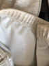 9i9孕婦褲子秋冬外穿厚上班懷孕不勒肚子可調節女闊腿褲休閑褲燕麥XL 曬單實(shí)拍圖