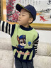 汪汪隊立大功兒童馬甲毛衣背心新年裝秋冬圓領(lǐng)針織馬夾男女童外穿 綠色 130 曬單實(shí)拍圖