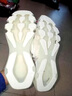 輕仙男士加肥加大碼休閑運動(dòng)鞋椰子大尺碼跑步鞋男款減震網(wǎng)面透氣跑鞋 18221白色 36 曬單實(shí)拍圖