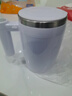 電動(dòng)攪拌杯全自動(dòng)咖啡杯馬克杯水杯豆漿奶粉沖泡杯磁力旋轉杯子 磁力攪拌杯304不銹鋼380ml 曬單實(shí)拍圖