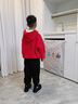 真維斯兒童過(guò)年服套裝男女童拜年服新年加絨衣服中大童本命年喜慶童裝 紅 玩耍小馬_8+黑 舞獅賀馬年X 110 【推薦體重35-40斤】 曬單實(shí)拍圖