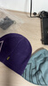 奧尼捷冬季跑步帽子男美利奴羊毛帽馬拉松帽速干冷帽秋冬戶(hù)外運動(dòng)帽女 紫色【25年新色】 曬單實(shí)拍圖