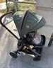 巧兒宜（JOIE）嬰兒推車(chē)雙向推行高景觀(guān)可折疊大輪胎手推車(chē)Finiti 荒野綠（送提籃+底座） 曬單實(shí)拍圖