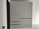 全友家居現代簡(jiǎn)約頂天立地大衣柜家用臥室分段式衣櫥邊柜組合 【高級灰 | 2*2.4m】五門(mén)衣柜 堪比定制+內配感應燈+雙色可選 曬單實(shí)拍圖