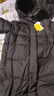 森馬（Semir）陳都靈|90絨子羽絨服女25冬長(cháng)款三防抗靜電連帽外套109725113001 曬單實(shí)拍圖
