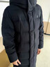 斐樂(lè ) RGB多彩羽絨|斐樂(lè )官方男裝長(cháng)款羽絨服2025冬季新款保暖外套 正黑色-BK L 175/96A/L 曬單實(shí)拍圖