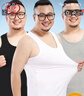 浪莎加肥加大背心男士純棉2025新款內穿寬松特大碼全棉運動(dòng)健身汗衫 曬單實(shí)拍圖