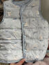 貝肽斯兒童羽絨馬甲秋冬款男女童寶寶保暖內膽輕薄羽絨背心 藍色 100 cm 曬單實(shí)拍圖