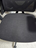 暮織紗通用電腦轉椅套罩分體椅坐面套彈力辦公椅座套皮質(zhì)簡(jiǎn)約坐墊套 黑色玉米絨椅面套 曬單實(shí)拍圖