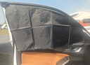 越野兵 汽車(chē)遮陽(yáng)簾遮陽(yáng)擋 磁性車(chē)窗窗簾防曬隔熱擋側窗遮光板 純黑前排 曬單實(shí)拍圖