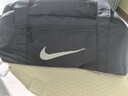 耐克（NIKE）男女訓練包 旅行包單肩包行李包桶包休閑包DR6974-010 黑 曬單實(shí)拍圖
