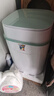 小鴨3.5公斤小型半自動(dòng)單桶迷你洗衣機 嬰兒小洗衣機  內衣褲洗衣機 抹茶綠XPB35-1708 曬單實(shí)拍圖